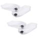 2 Pairs Orthotic Insoles Heel Pads Silicone Gel Plantar Insoles Heel Cups x o Legs Pads Practical Insoles Heel Correction Insole Magnetic Silicone pad Corrective pad 11*6cm