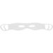 Qukaim Silica Gel Eye Patch Silicone Hanging Ear Eye Pad Washable Double Sided Eye Patch with Eye Holes White - Buy Online on GoSupps.com