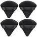 6 Pieces Triangle Powder Puff Set - Premium Black Makeup & Face Powder Puffs for Flawless Application - Buy Online on GoSupps.com