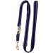 Adjustable Reflective Dog Leash for Large Dogs | 2m to 5m | Made in Germany - Navy Blue 25mm - Buy Online on GoSupps.com