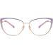 Blue Light Blocking Cat Eye Glasses for Women - Retro Metal Frame Style | Shop Internationally - Buy Online on GoSupps.com