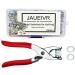 JAUEIVR 100 Sets Snap Fasteners Kit - Five Paws Pearly Surface Metal Snap Buttons Press Studs with Fastener Pliers Press Tool Kit for Sewing Crafting Pearl-Like - Buy Online on GoSupps.com