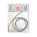 PAINT IT EASY NEW cord for pacifier chains 1.8 mm 1 m grey