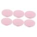 Healeved 6 Pcs Loose Powder Box Refillable Powder Puff Makeup Puffs Plastic Travel Storage Box Pink Take Pinkx3pcs 7.5x7.5cmx3pcs