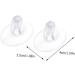 FOMIYES Gel Insoles for Foot Pain Relief - 3 Pairs White Comfortable Support - Buy Online on GoSupps.com