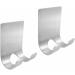 CABILOCK 6-Pack Self-Adhesive Razor Wall Hooks | Shaver Holder & Organizer for Shower | No Punching Required - Buy Online on GoSupps.com