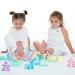Play Teething Ring Set of 12 - 100% Silicone | Promotes Fine Motor Skills & Soothes Teething | Ideal for Babies & Toddlers - Buy Online on GoSupps.com