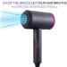 1800W Professional Hair Dryer Lightweight Blow Dryer Negative Lonic with Airflow Concentrator Fast Drying Time and Low Noise For Household Travel Office (EU plug) (US plug (110V)) - Buy Online on GoSupps.com