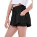Girls Athletic Flowy Shorts with Inner Pockets - Butterfly Running Shorts for Kids - Size 10 Years - Buy Online on GoSupps.com