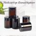 Volila Cream Cans 120ml - 12 Pack | Versatile DIY Cosmetic Containers for Creams Lotions & Essential Oils - Buy Online on GoSupps.com