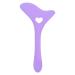 Stencil Silicone Mascara Lipstick Drawing Aid Makeup Applicator Tool Stencils Quick Eye Makeup Tool for Eyes Makeup() Purple