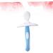Hapinary Baby Toothbrush - Soft Silicone Training Toothbrush for Toddlers | Children's Oral Care | Milk Teeth Hand Toothbrush | 1 Pack Blue - Buy Online on GoSupps.com
