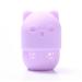 Makeup Sponge 1Pc Cute Sponge Puff Drying Cleaner Travel Stand Soft Silicone Foundation Makeup Brush Sponge Cleaning Tool Cosmetic Puff Holder Makeup Sponge Holder(3)