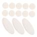 Houppettes Rondes en Velours Ultra Doux pour B b Lot de 15 Pi ces Applicateur de Poudre Corps Grosse Houppette Rafra chissante pour Soin et Maquillage B b