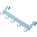 STOBAZA 3pcs Wall Mounted Clothing Rack Bathroom Towel Rails Back Door Hooks Clothes Hook Multifunction Size 1x3pcs Bluex3pcs - Buy Online on GoSupps.com