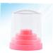 Beatifufu 1pc 48 Protect Nail Drill Bits Nail Bit Nail Grinding Head Storage Nail Drill Bits Stand Display Holder Stand Nail Drill Bit Holder Nail Drill Bits Holder Pink Multicolor Box Size 1 Pink - Buy Online on GoSupps.com