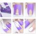 RIYAN 10 Sheet Elastic Peel Off Tape for Nails Painting Polish Guard Protectors DIY Nail Prevent Nail Blue - Buy Online on GoSupps.com