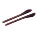 Dookaa glasses brick glasses glasses 2 pairs of glasses end tips ear socks spare tube for thin metal glasses dark brown