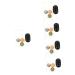 Balacoo 5 Sets Volcanic stone ball jade- face roller beauty jade face massager rollers oil absorbing face roller facial rollers tighten skin jade massager volcanic rock jade noodles