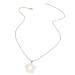 OralGos Trendy flower pendant with pearl collar chain for women jewelry accessory ornament metal