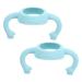 TOMETURE 2pcs Bottle Handle Bottle Grip Bottle Grip Handle Bottle Accessories Newborn Bottle Grip Bottle Grip Milk Child Feeding Bottle