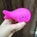 ISTOVO Silicone Face Cleansing Brush Facial Cleanser Whale Shape Facial Cleanser Exfoliator Face Scrub Washing Brush Pink - Buy Online on GoSupps.com