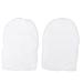 FRCOLOR Set Paraffin Bath Bags Heat Gloves Paraffin Wax Gloves Soft Cotton Mittens Insulated Gloves Hand Spa Cover Paraffin Mitts Paraffin Bath Sock Liners Wax Mitts Lining White Foot Bath