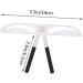 FOMIYES Reusable Eyebrow Eyes Three-point Eyebrow Ruler Template Eyebrow Trimming Balance Ruler - Buy Online on GoSupps.com