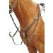 HKM 4000315378401 Breastplate with Martingale & Wide Elastic - Brown Warmblood Equestrian Gear - International Shipping Available - Buy Online on GoSupps.com