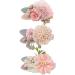 3 Pieces ArtificialFlower Hair Clips floral Barrettes Hair Bow Accessories for Women Girls Teen Gifts - Buy Online on GoSupps.com