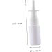 Beavorty 40 Pcs Mini Travel Bottles Set - Refillable Spray and Direct Injection Containers for Liquids - White Colloid Size - TSA Approved - Buy Online on GoSupps.com