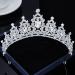 Kamirola Queen Crown & Tiaras Princess Headband for Women & Girls - Crystal Bridal & Party Headpiece (Silver) - Buy Online on GoSupps.com