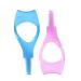 Pack of 2 Eyelash Comb Applicators - 3in1 Mascara Shield Brush & Curler Guide Tool (Blue+Pink) - Perfect for Upper & Lower Lashes | International Shipping - Buy Online on GoSupps.com