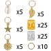 80 Pieces African Hair Jewelry Braid Accessories Decorations Metal Hair Ring Cuff Dreadlocks Dreadlocks Beads - Buy Online on GoSupps.com