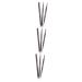 POPETPOP 3pcs 2 1 Waterproof Eyebrow Pen Coffee Eyebrow Pencil Eyebrow Pencil Brush Eyebrow Brush Refill 1 count (Pack of 1) As Shownx3pcs