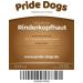 Cattle Head Skin - Premium Kausnack for Dogs | 100% German Beef | Odor-Neutral Bag | 20 cm Piece | 5kg - Pridedogs - Buy Online on GoSupps.com