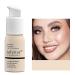 Julystar Oil control foundation cream foundation concealer foundation liquid foundation lasting without makeup (01#)