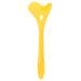 FOMIYES Silicone Winged Tip Eyeliner Stencils Eye Makeup Tool Fishtail Design Eyeliner Applicator Eyeliner Mascara Guards Yellow