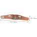 VINTORKY Thin Face Belt Face Band Face Lifting Bandage Face Beauty Belt Double Chin Reducer Orange Spandex - Buy Online on GoSupps.com