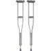 Crutches for Adults Underarm Underarm Crutches for Adjustable Durable Stainless Steel Walking Crutches Adjustable Underarm Crutches Medical Accessories Mobility for Disabled for A Lucky Star
