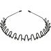 CLSSLVVBN Headbands for Men Wavy Hairband Spring Hair Hoop Non Slip Reliable Beauty Tools Gifts Outdoor Sports Fashion Yoga Bathing Type 6 - Buy Online on GoSupps.com