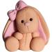 Brown Bunny Cake Topper 100% EDIBLE Decoration Personalised Name - Buy Online on GoSupps.com
