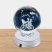 Buy Hilitate Colorful LED Light Rotating Crystal Stand - Round Mirror & 2 LEDs for Home Textiles | Battery Not Included | International Shipping - Buy Online on GoSupps.com
