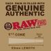 RAW Cones 1 1/4 Size 100 Pack - Slow Burning Pre Rolled Rolling Papers & Tips | Classic Raw Paper | Green BlazerTube - Buy Online on GoSupps.com