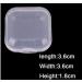 Transparent Plastic Box 10 Pieces Anti-Noise Ear Plug Box Home Spare Parts Cordless Ear Plug Storage Box Cover Small Parts Mini Portable Chip Box Square Dust Organizer Headphone Boxes - Buy Online on GoSupps.com