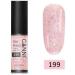 Gel Nail Polish UV CANNI 5ml Mini Set of 4 Glitter Pinks - Soak Off Base Top Colour Coat Manicure Acrylic Gifts Women Nails Set 5 - Buy Online on GoSupps.com