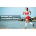 Unisex Free Size White Leg/Calf Sleeve - Comfortable Compression Support - 1 Pair for Sports & Recovery - Buy Online on GoSupps.com