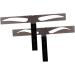 Didiseaon Eyebrow Drawing Tool Brow Stencils Three-point Eyebrow Ruler Template With Box Mold - Buy Online on GoSupps.com