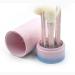 DFHBFG 9-Piece Gradual Color Handle Makeup Brush Set | Eye Brushes Foundation Tools & PU Makeup Belt | International Shipping Available - Buy Online on GoSupps.com