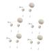 FOMIYES 15 Pcs Cleaning Wipe Delicate Surfaces Cleaning Tool Camera Lens Cleaner Portable Glasses Cloth Electronic Wipes for Screens Eye Glasses Wiper Eyeglasses Wiping Cloth Wipes Cloth
